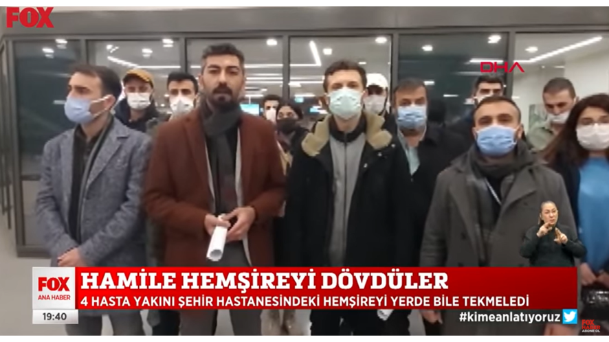 Genel Başkanımız , Yönetim Kurulu Üyemiz ve Başakşehir Çam ve Sakura Hastanesi Temsilcilerimiz hastanede meslektaşımızın yanında olmuş ve bir basın açıklaması yapılmıştır