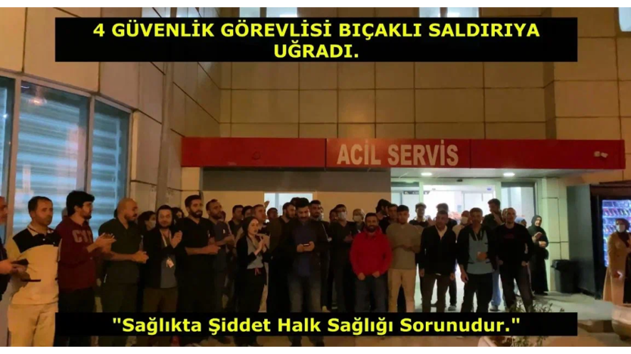 HEP-SEN Sağlıkta Şiddet Şişli Etfal Eğitim ve Araştırma Hastanesi Basın Açıklaması